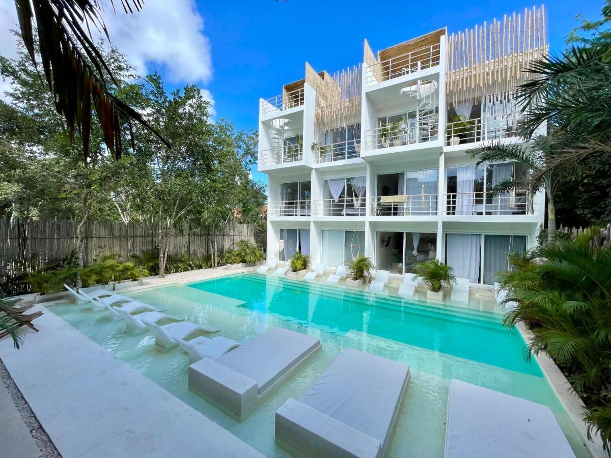 Beautiful Swim-Up Studio With Private Terrace, Pool And Jungle Gym Tulum Pueblo Buitenkant foto