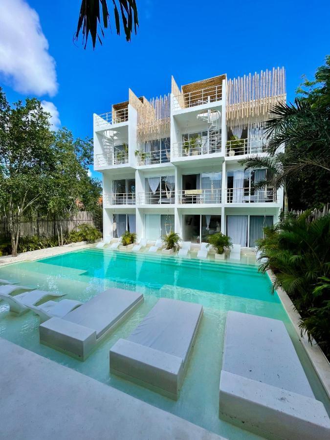 Beautiful Swim-Up Studio With Private Terrace, Pool And Jungle Gym Tulum Pueblo Buitenkant foto