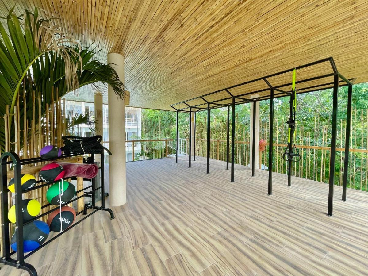 Beautiful Swim-Up Studio With Private Terrace, Pool And Jungle Gym Tulum Pueblo Buitenkant foto