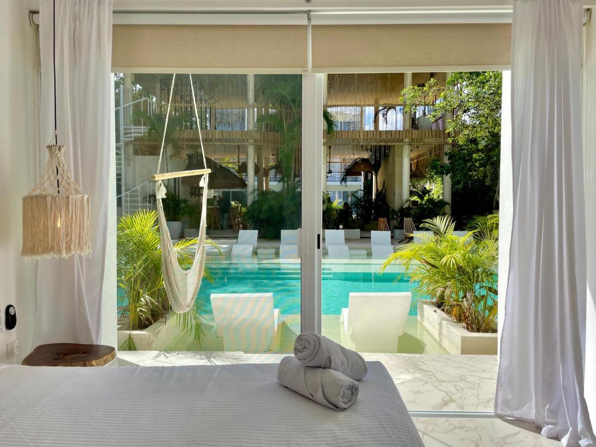 Beautiful Swim-Up Studio With Private Terrace, Pool And Jungle Gym Tulum Pueblo Buitenkant foto