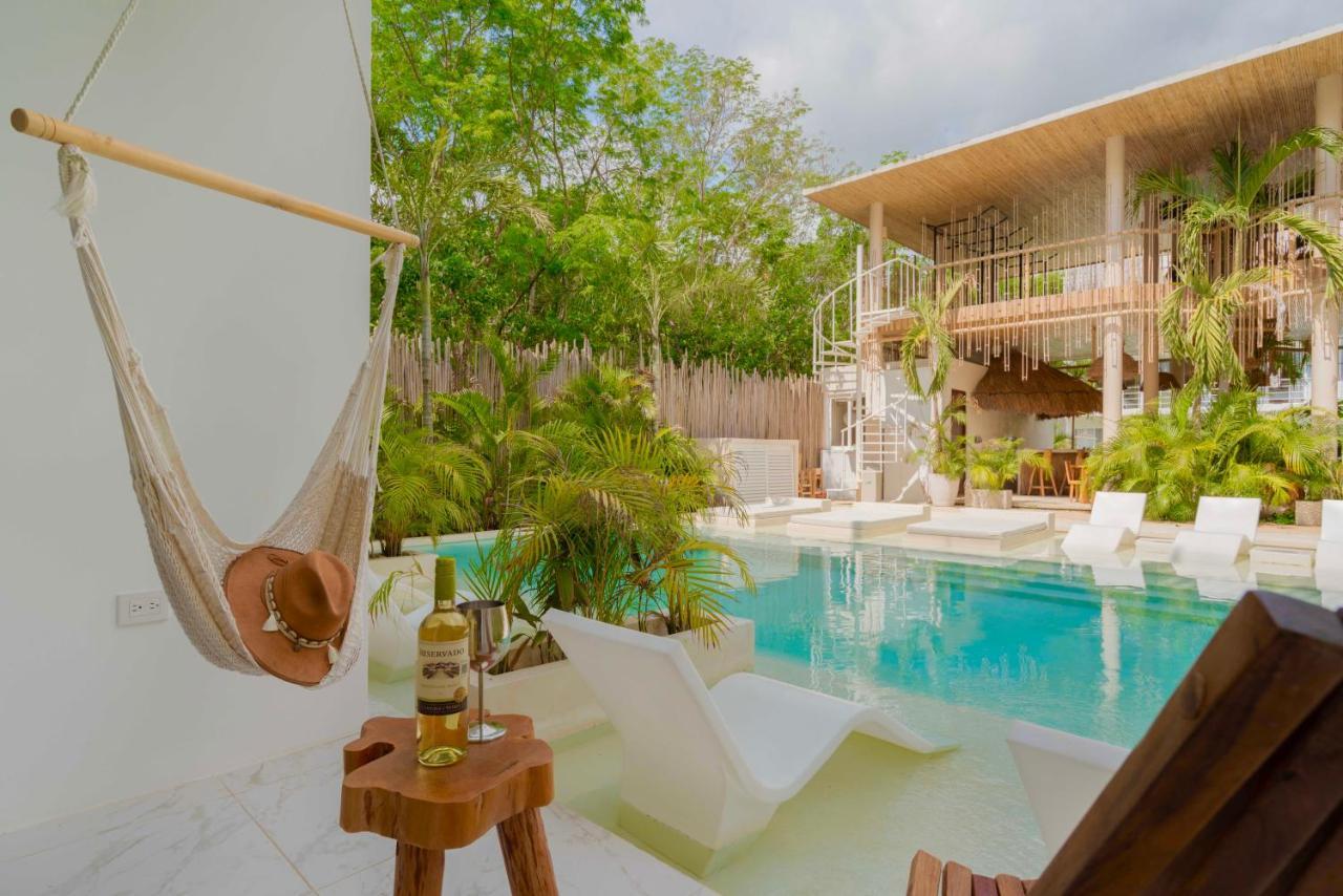 Beautiful Swim-Up Studio With Private Terrace, Pool And Jungle Gym Tulum Pueblo Buitenkant foto