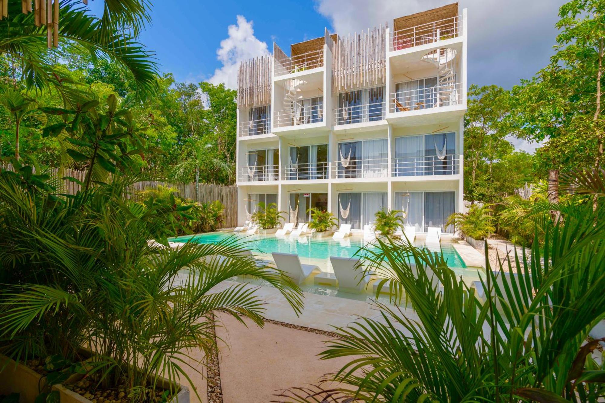 Beautiful Swim-Up Studio With Private Terrace, Pool And Jungle Gym Tulum Pueblo Buitenkant foto