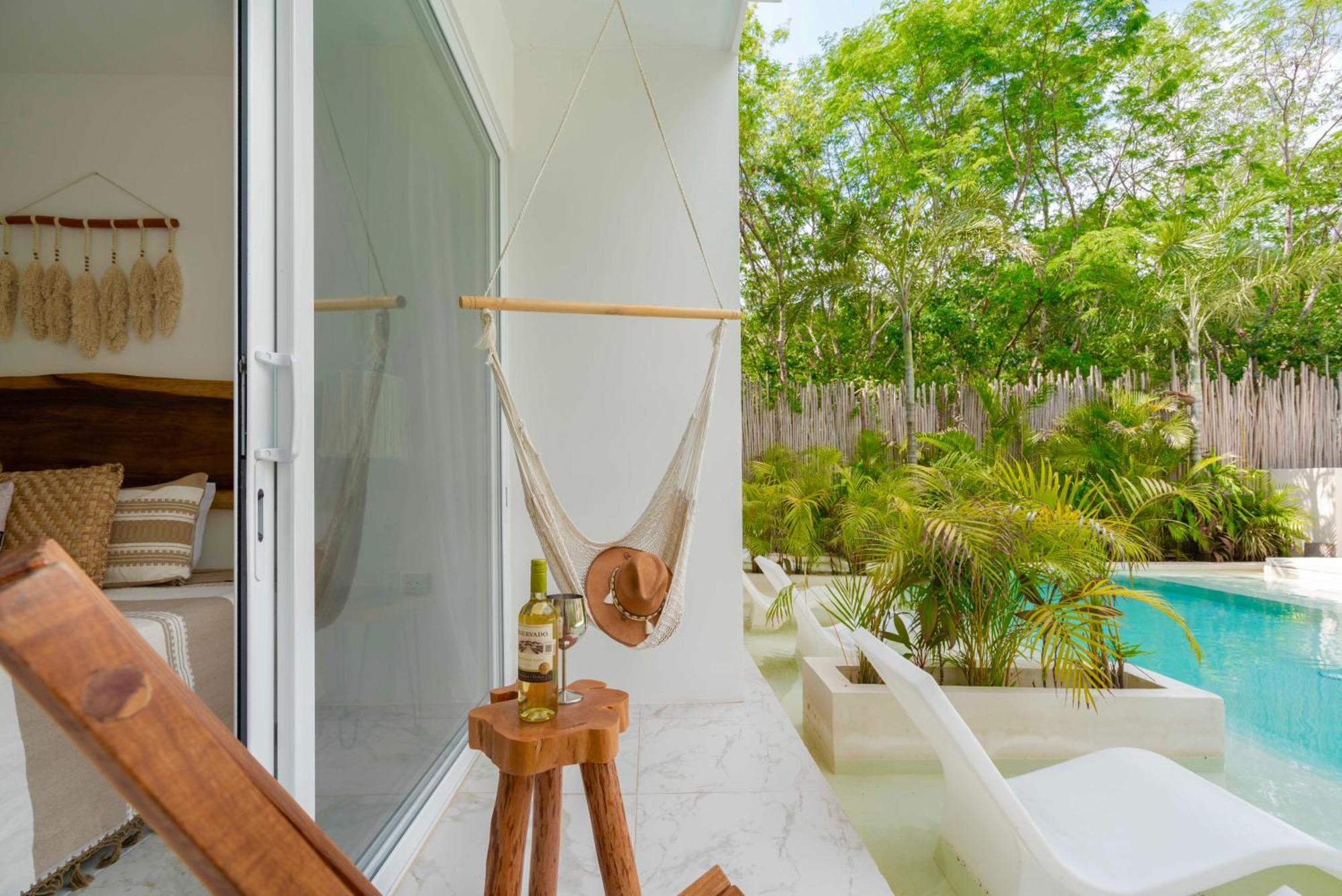 Beautiful Swim-Up Studio With Private Terrace, Pool And Jungle Gym Tulum Pueblo Buitenkant foto